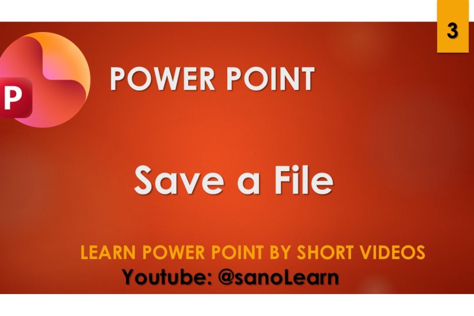 3- How to save a powerpoint 2024 file